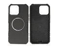 BAOHU Hoesje Geschikt voor de iPhone 15 Pro Max - Schokbestendige Telefoonhoesje Geschikt voor MagSafe - Zwart