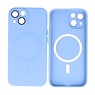 Backcover Magsafe met Camera Beschermer iPhone 15 Blauw