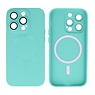 Backcover Magsafe met Camera Beschermer iPhone 15 Pro Turquoise