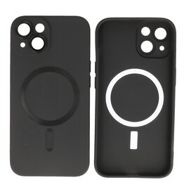 BAOHU Backcover Magsafe met Camera Beschermer iPhone 15 Plus Zwart