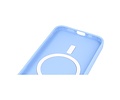 Hoesje Geschikt voor de iPhone 15 Plus - Hoesje Geschikt voor MagSafe - Backcover met Camera Beschermer - Blauw