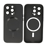 BAOHU Backcover Magsafe met Camera Beschermer iPhone 15 Pro Max Zwart