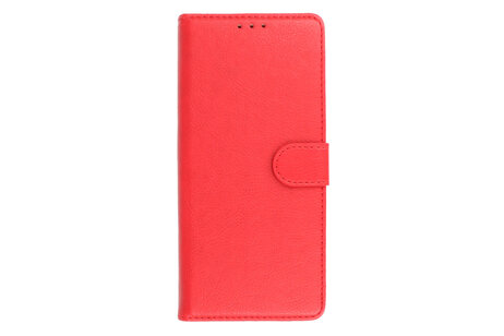 BAOHU Zakelijke Book Case Telefoonhoesje - Portemonnee Hoesje - Geschikt voor de Oppo A38 - Rood