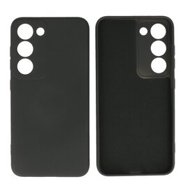 Samsung Galaxy S23 FE Hoesje Fashion Backcover Telefoonhoesje Zwart