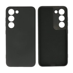 BAOHU Fashion Backcover Telefoonhoesje - Color Hoesje - Geschikt voor de Samsung Galaxy S23 FE - Zwart