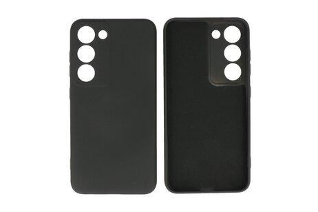 BAOHU Fashion Backcover Telefoonhoesje - Color Hoesje - Geschikt voor de Samsung Galaxy S23 FE - Zwart