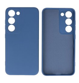 Samsung Galaxy S23 FE Hoesje Fashion Backcover Telefoonhoesje Navy