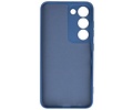 BAOHU Fashion Backcover Telefoonhoesje - Color Hoesje - Geschikt voor de Samsung Galaxy S23 FE - Navy