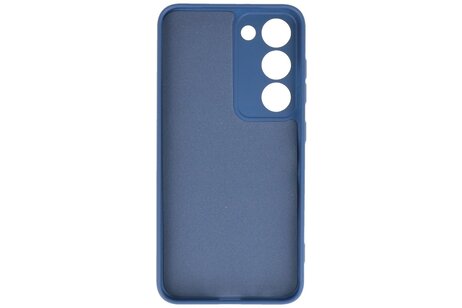 BAOHU Fashion Backcover Telefoonhoesje - Color Hoesje - Geschikt voor de Samsung Galaxy S23 FE - Navy