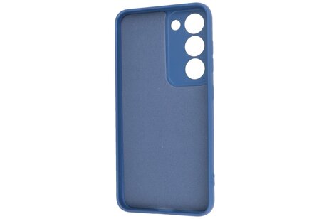 BAOHU Fashion Backcover Telefoonhoesje - Color Hoesje - Geschikt voor de Samsung Galaxy S23 FE - Navy