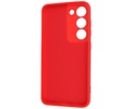 Fashion Backcover Telefoonhoesje - Color Hoesje - Geschikt voor de Samsung Galaxy S23 FE - Rood