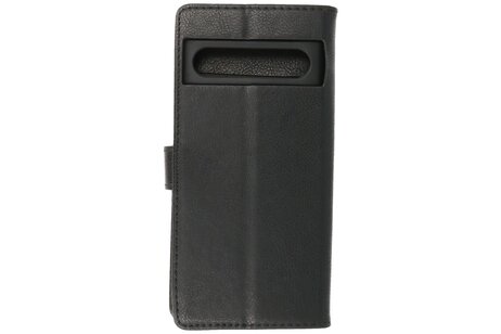 BAOHU Zakelijke Book Case Telefoonhoesje - Portemonnee Hoesje - Geschikt voor de Google Pixel 8 - Zwart