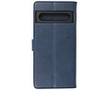 BAOHU Zakelijke Book Case Telefoonhoesje - Portemonnee Hoesje - Geschikt voor de Google Pixel 8 - Navy