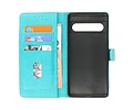 BAOHU Zakelijke Book Case Telefoonhoesje - Portemonnee Hoesje - Geschikt voor de Google Pixel 8 - Groen