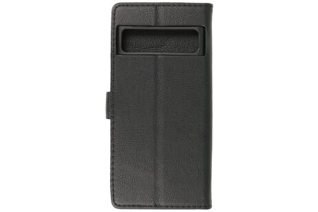 BAOHU Zakelijke Book Case Telefoonhoesje - Portemonnee Hoesje - Geschikt voor de Google Pixel 8 Pro - Zwart