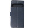 BAOHU Zakelijke Book Case Telefoonhoesje - Portemonnee Hoesje - Geschikt voor de Google Pixel 8 Pro - Navy