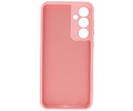 Fashion Backcover Telefoonhoesje - Color Hoesje - Geschikt voor de Samsung Galaxy S23 FE - Roze