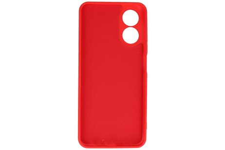 BAOHU Fashion Backcover Telefoonhoesje - Color Hoesje - Geschikt voor de Oppo A38 - Rood