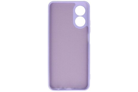 BAOHU Fashion Backcover Telefoonhoesje - Color Hoesje - Geschikt voor de Oppo A38 - Paars
