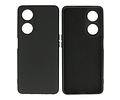 BAOHU Fashion Backcover Telefoonhoesje - Color Hoesje - Geschikt voor de Oppo A98 5G - Zwart