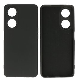BAOHU Oppo A98 5G Hoesje Fashion Backcover Telefoonhoesje Zwart