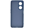 BAOHU Fashion Backcover Telefoonhoesje - Color Hoesje - Geschikt voor de Oppo A98 5G - Navy