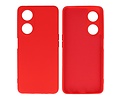 Fashion Backcover Telefoonhoesje - Color Hoesje - Geschikt voor de Oppo A98 5G - Rood