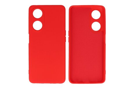 BAOHU Fashion Backcover Telefoonhoesje - Color Hoesje - Geschikt voor de Oppo A98 5G - Rood