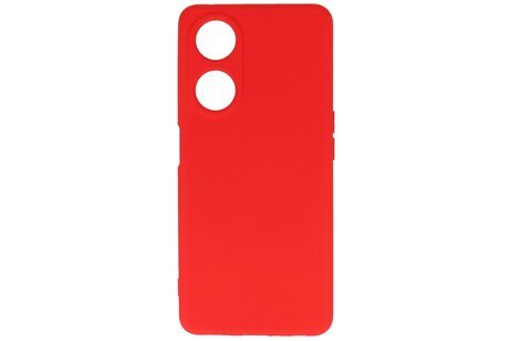 BAOHU Fashion Backcover Telefoonhoesje - Color Hoesje - Geschikt voor de Oppo A98 5G - Rood