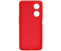 BAOHU Fashion Backcover Telefoonhoesje - Color Hoesje - Geschikt voor de Oppo A98 5G - Rood