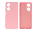 BAOHU Fashion Backcover Telefoonhoesje - Color Hoesje - Geschikt voor de Oppo A98 5G - Roze