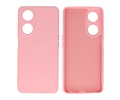 Fashion Backcover Telefoonhoesje - Color Hoesje - Geschikt voor de Oppo A98 5G - Roze