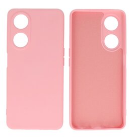 Oppo A98 5G Hoesje Fashion Backcover Telefoonhoesje Roze