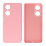 BAOHU Oppo A98 5G Hoesje Fashion Backcover Telefoonhoesje Roze