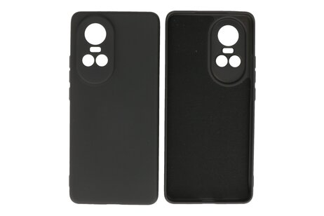 BAOHU Fashion Backcover Telefoonhoesje - Color Hoesje - Geschikt voor de Oppo Reno 10 5G - 10 Pro 5G - Zwart