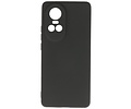 Fashion Backcover Telefoonhoesje - Color Hoesje - Geschikt voor de Oppo Reno 10 5G - 10 Pro 5G - Zwart