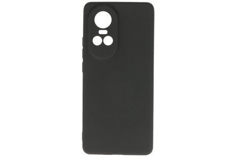 Fashion Backcover Telefoonhoesje - Color Hoesje - Geschikt voor de Oppo Reno 10 5G - 10 Pro 5G - Zwart