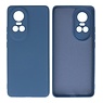 BAOHU Oppo Reno 10 5G - 10 Pro 5G Hoesje Fashion Backcover Telefoonhoesje Navy
