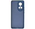 BAOHU Fashion Backcover Telefoonhoesje - Color Hoesje - Geschikt voor de Oppo Reno 10 5G - 10 Pro 5G - Navy