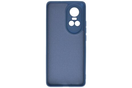 BAOHU Fashion Backcover Telefoonhoesje - Color Hoesje - Geschikt voor de Oppo Reno 10 5G - 10 Pro 5G - Navy