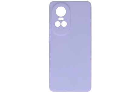 Fashion Backcover Telefoonhoesje - Color Hoesje - Geschikt voor de Oppo Reno 10 5G - 10 Pro 5G - Paars