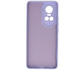 BAOHU Fashion Backcover Telefoonhoesje - Color Hoesje - Geschikt voor de Oppo Reno 10 5G - 10 Pro 5G - Paars