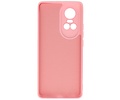 Fashion Backcover Telefoonhoesje - Color Hoesje - Geschikt voor de Oppo Reno 10 5G - 10 Pro 5G - Roze