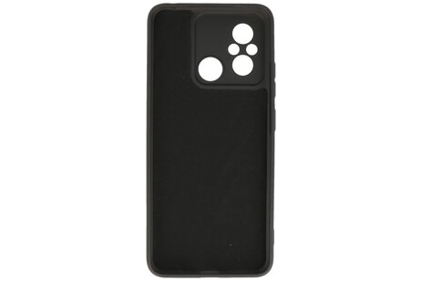 BAOHU Fashion Backcover Telefoonhoesje - Color Hoesje - Geschikt voor de Xiaomi Redmi 12C - Zwart