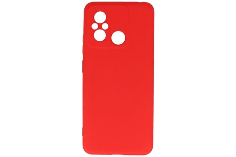 Fashion Backcover Telefoonhoesje - Color Hoesje - Geschikt voor de Xiaomi Redmi 12C - Rood