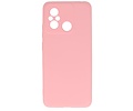 Fashion Backcover Telefoonhoesje - Color Hoesje - Geschikt voor de Xiaomi Redmi 12C - Roze
