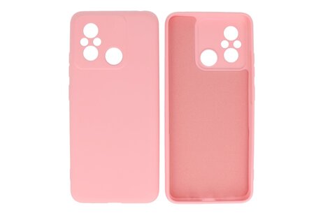 Fashion Backcover Telefoonhoesje - Color Hoesje - Geschikt voor de Xiaomi Redmi 12C - Roze