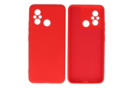 BAOHU Fashion Backcover Telefoonhoesje - Color Hoesje - Geschikt voor de Xiaomi Redmi 12C - Rood