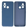 BAOHU Xiaomi Redmi 12C Hoesje Fashion Backcover Telefoonhoesje Navy