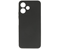 Fashion Backcover Telefoonhoesje - Color Hoesje - Geschikt voor de Xiaomi Redmi 12 - 12 5G - Zwart